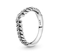 Pandora Jewelry Wheat Grains Wishbone Sterling Silver Ring, Size 5