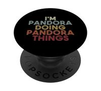 Pandora Name Pandora Personalized Name First Given PopSockets Adhesive PopGrip