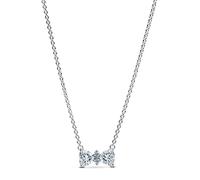 PANDORA Sparkling Bow Necklace- No Box
