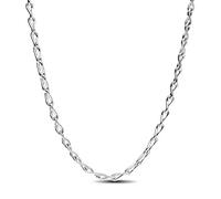 Pandora Figure of 8 chain link sterling silver necklace, 50