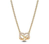 Pandora Sparkling Infinity Heart Collier Necklace - 50cm