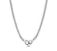 Pandora 'Moments' WoMens 925 Sterling Silver Necklace - 392451C00-45 - One Size