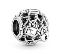 Pandora Openwork Chain Link Padlock Charm 790071C00