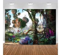 Pandora Park Enchanted Forest Backdrop Animal Jungle Kingdom Background Banner Decoration Photography Happy Birthday Party 210cmx150cm