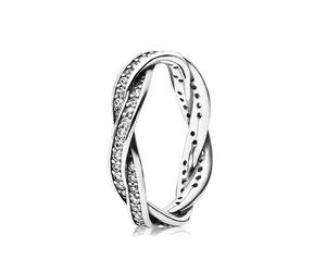 Pandora Pavé Twist of Fate Ring - 50