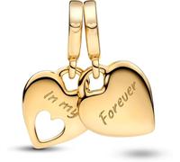 Pandora Charms Double Heart Divisible Pendant Charm 769187C01