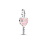Pandora Charms Opalescent Heart Key Pendant Charm 794427C01