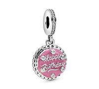Pandora Pink Birthday Cake Dangle Charm