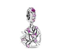 Pandora Unisex Sterling silver Cubic Zirconia Pendant Only - 799153C01