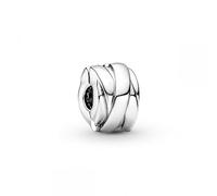 Pandora Polierte Bänder Clip Charm 799502C00 Pendant