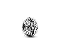 Pandora Project House the dragon egg sterling silver charm with clear cubic zirconia