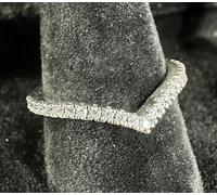 Pandora Ring 196316CZ Size 56 Sparkling Wishbone Brand New Sealed