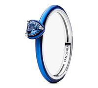 Pandora Rings Blue Chakra Heart Ring 193088C03