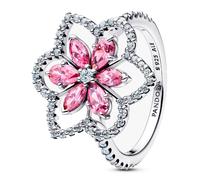 Pandora Rings Double Flower Cocktail Ring 194577C01