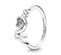 Pandora Rings Mother's Heart Ring in Pavé 191149C01