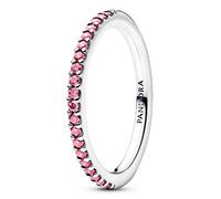 Pandora Rings Pink Sparkling Band Ring 192999C02
