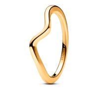 Pandora Timeless Wave 14k gold-plated ring, 56