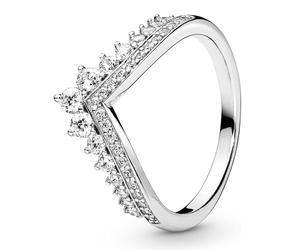 Pandora Rings Princess Wish Sterling Silver Ring 197736CZ
