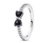 Pandora Rings Shiny Black Bow Ring 193510C03