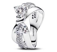 Pandora Women's Ring Sterling Silver 925 193553C01, Cubic Zirconia