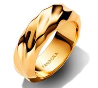 Pandora Rings Wide Wavy Band Ring 163886C00