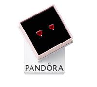 Pandora Rotes Herz-Ohrstecker 292549C01 Earrings