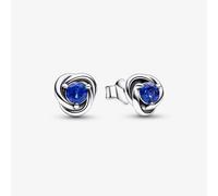 PANDORA September Birthstone Eternity Circle Stud Earrings 292334C07