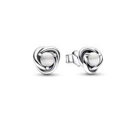 Pandora September Blue Eternity Circle Stud Earrings, No Box