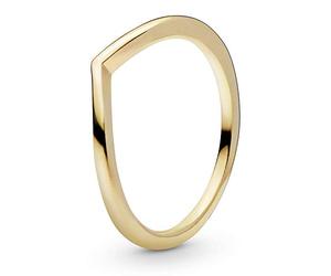 Pandora Shining Wish 14k gold-plated ring, 58