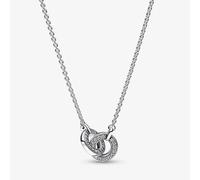 PANDORA Signature Intertwined Pavé Pendant Necklace 392736C01-45