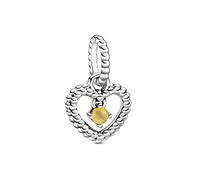 PANDORA Signature, November Birthstone Dangle Charm, No Box