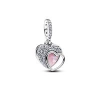 Pandora Silver Beautiful Mother Double Dangle Charm