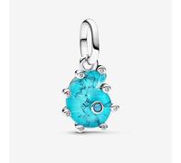 PANDORA Silver Blue Murano Glass Sea Snail Charm 793900C01