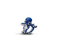 Pandora Silver Blue Octopus Charm