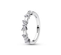 Pandora Silver Bow Station Ring - 58