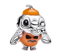 Pandora Silver Charm Disney Stitch Halloween Pumpkin 794730C01