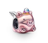 Pandora Silver Charm Flying Unicorn-Pig 792573C01