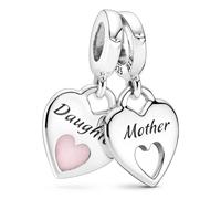 Pandora Silver Charm Pendant Mother & Daughter 799187C01