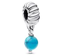 Pandora Silver Charm Pendant Turquoise 793901C01