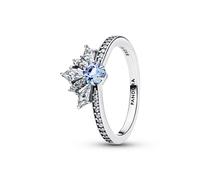 Pandora Silver Disney Frozen Queen Elsa Tiara Ring - 54