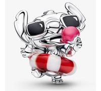 PANDORA Silver Disney Summer Fun Stitch Charm 794642C01