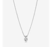 PANDORA Silver Double Heart Pendant Collier Necklace 391229C01-45