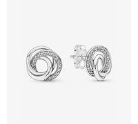 PANDORA Silver Family Always Encircled Stud Earrings 291076C01