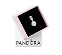 PANDORA Silver Forever Sisters Dangle Charm for Bracelet, Gift Box