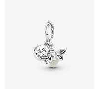 PANDORA Silver Glow In The Dark Firefly Charm 799352C01