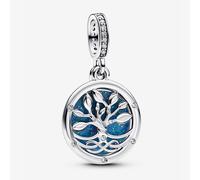 PANDORA Silver Glow In The Dark Infinity Tree Charm 793599C01
