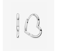 PANDORA Silver Heart Hoop Earrings 298307C00