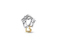 Pandora Silver Home & Heart Charm