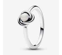 PANDORA Silver June Birthstone Circle Ring 192993C06-52