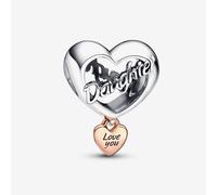 PANDORA Silver Love You Daughter Charm 782327C00